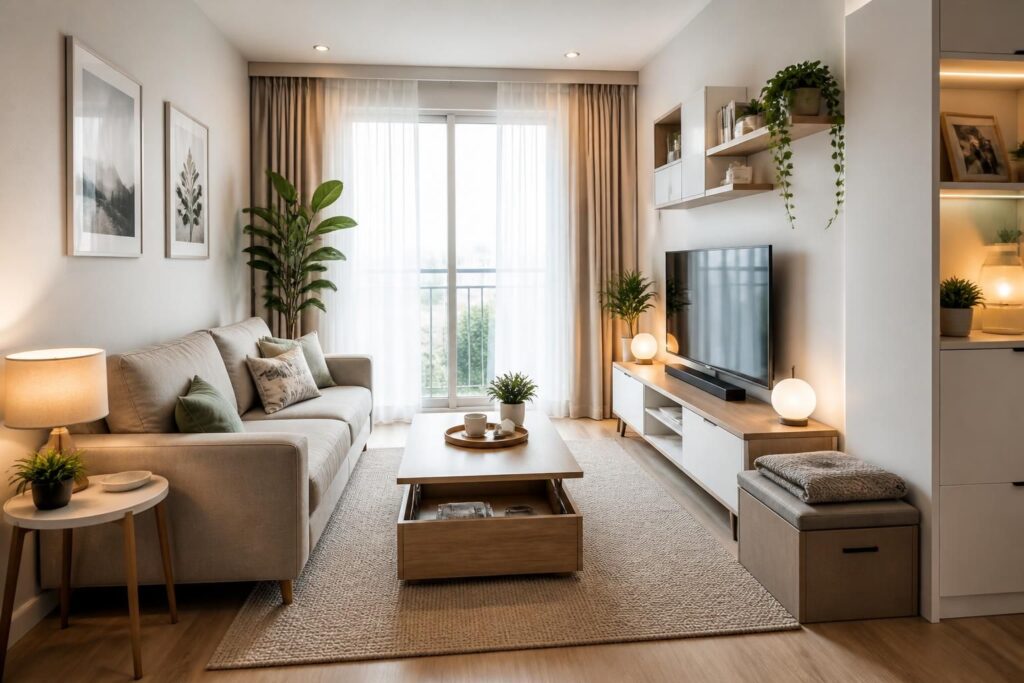 découvrez comment aménager un petit salon avec style grâce à notre guide complet. astuces pratiques pour optimiser l'espace tout en conservant une déco tendance et chaleureuse.