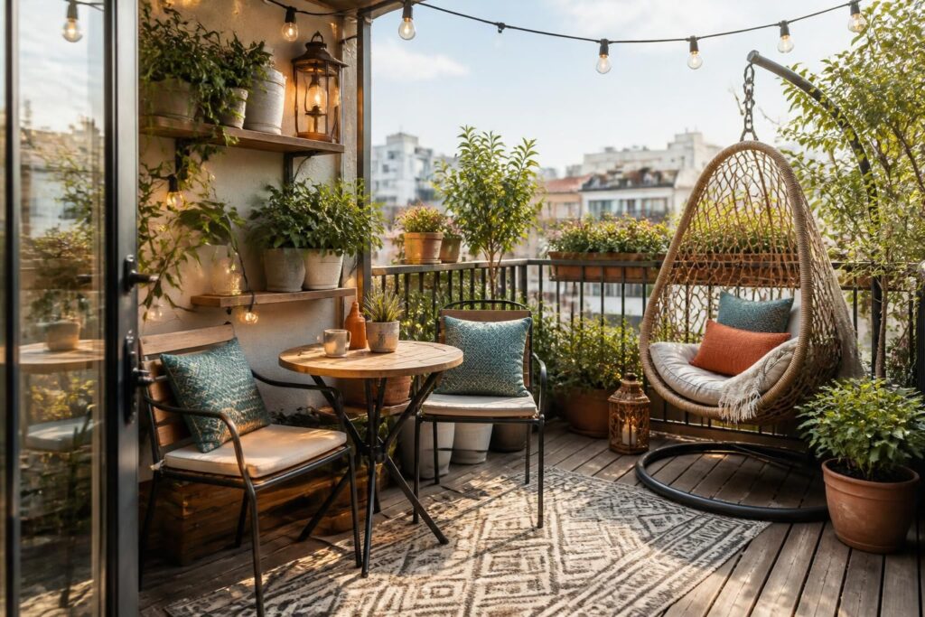 découvrez comment aménager une petite terrasse ou un balcon pour en faire un espace extérieur agréable toute l'année avec nos conseils pratiques et astuces déco.