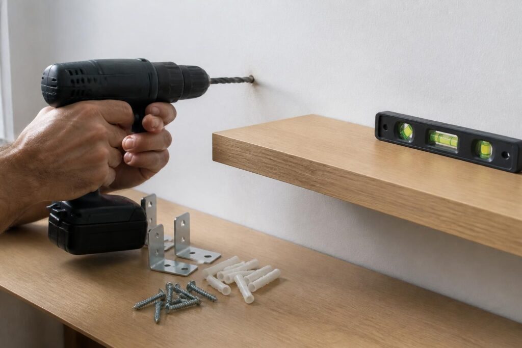 découvrez comment monter une étagère bien droite avec nos conseils pratiques sur le perçage, le choix des chevilles et les fixations adaptées pour un résultat solide et esthétique.