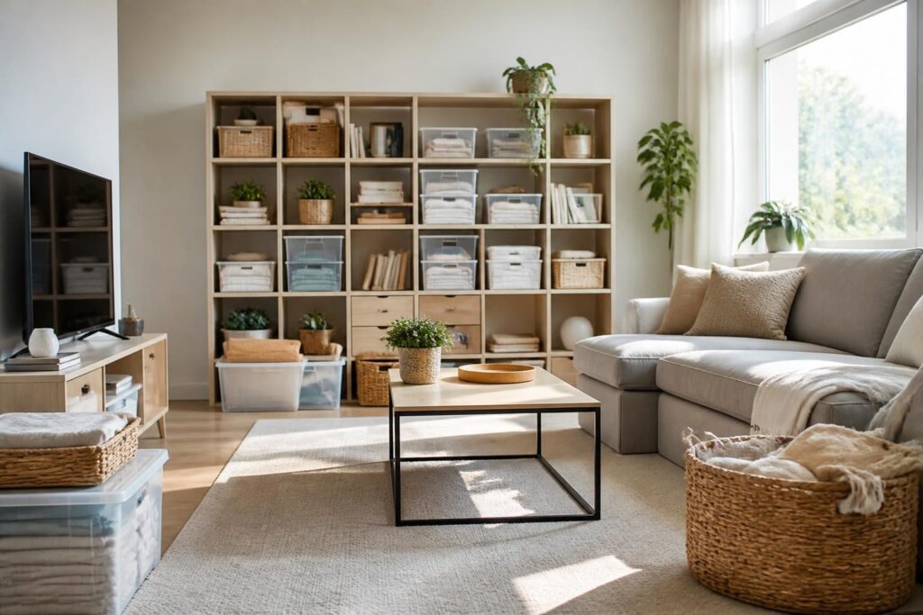découvrez des astuces de rangement malin pour désencombrer votre maison pièce par pièce et profiter d'un espace organisé et épuré.