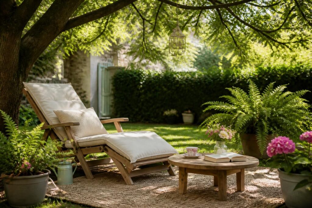 Aménager un coin détente ombragé dans son jardin