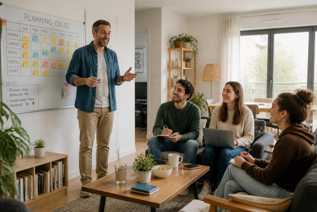 Colocation : bien s’organiser entre propriétaire et locataires