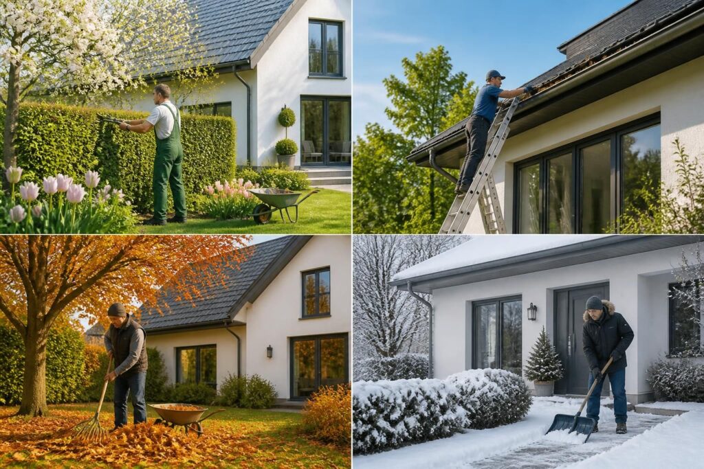 Entretenir sa maison : le calendrier des petits travaux saisonniers