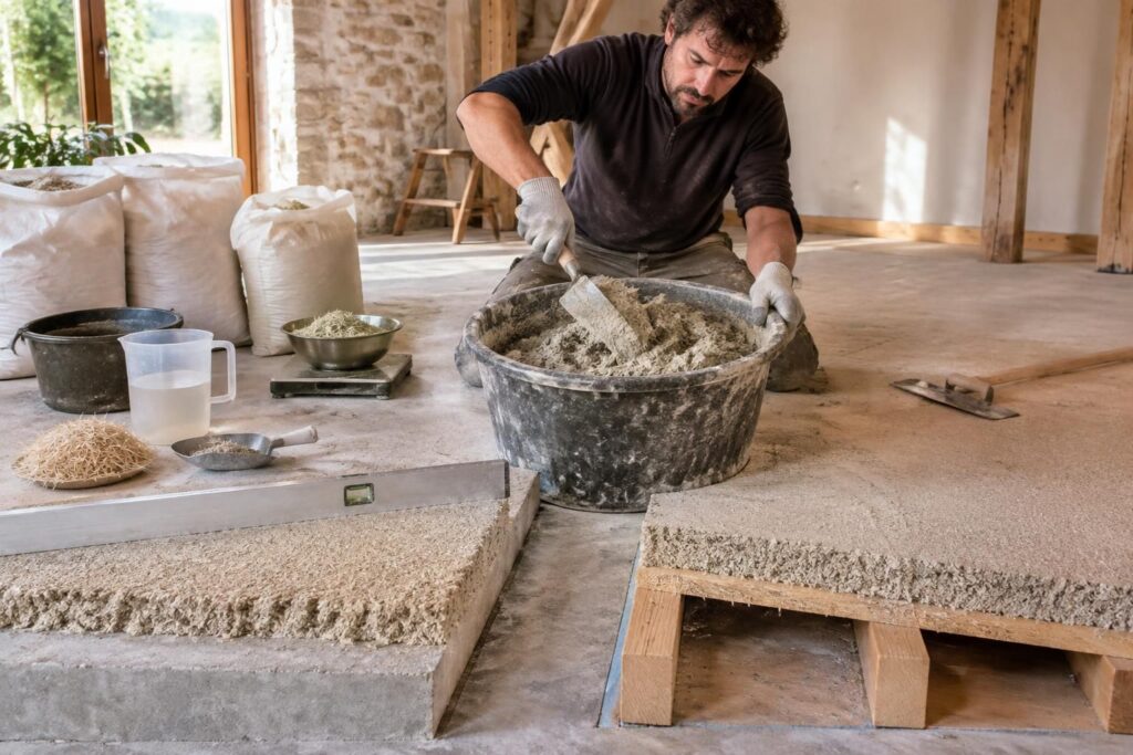 découvrez le dosage d’une chape chaux-chanvre, son prix et nos conseils de pose sur dalle béton ou plancher bois pour une isolation naturelle réussie.
