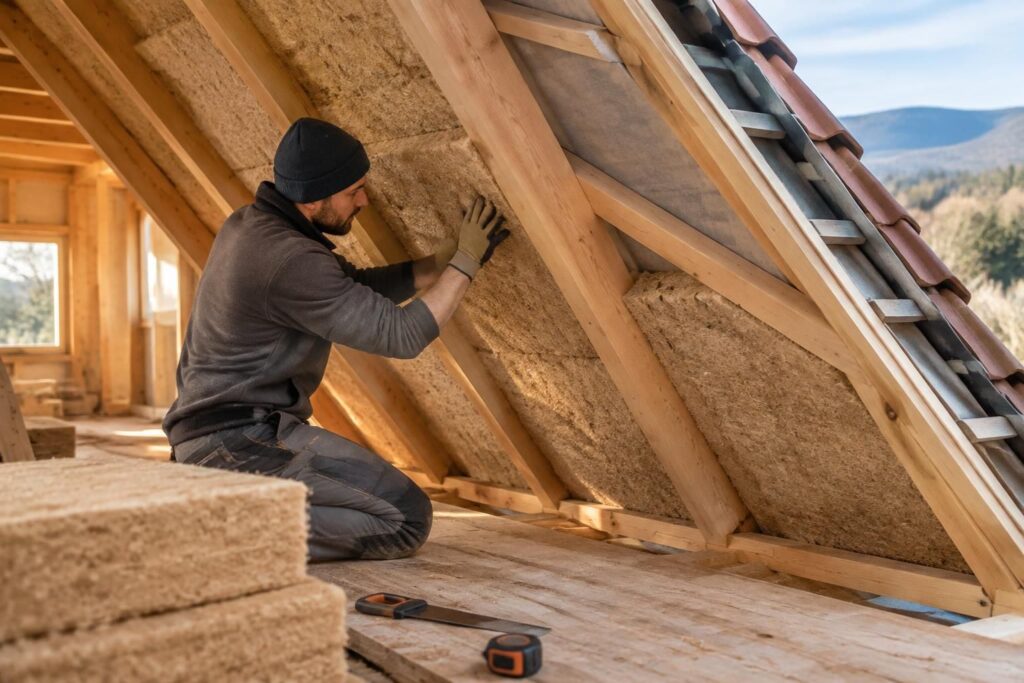 découvrez les épaisseurs, prix et conseils pour isoler votre toiture avec la laine de bois, une solution naturelle et performante.